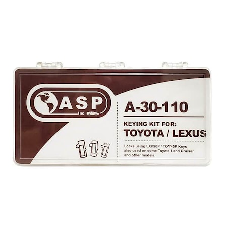 Asp ASP:Lexus long key keying kit ASP-A-30-110